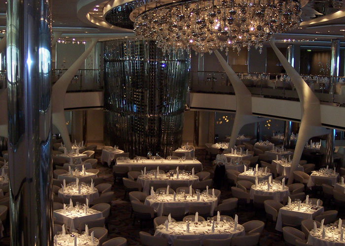 Photo of a Cruise Ship Dinner
