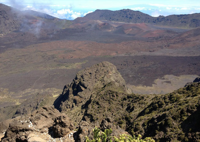 Hawaii Vacation Crater Photo